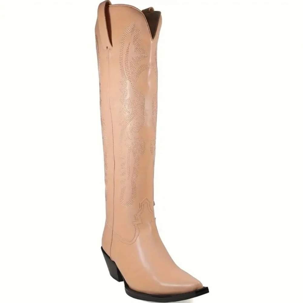 Pink Western Women's Boots Sz 8